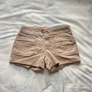 Vintage Y2K cyber grunge indie boho tan/khaki Unionbay low rise shorts size 5